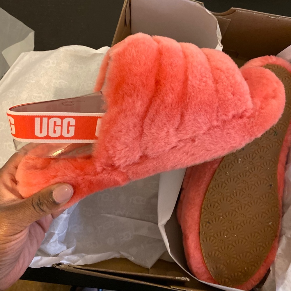 Coral Ugg Fluff Yeah!!